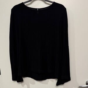 Anthropologie Blouse with Bell Sleeves